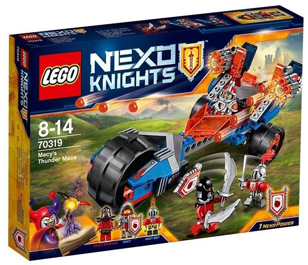 Lego Nexo Knights 70319 Macy's Thunder Mace Building Kit 202 Piece
