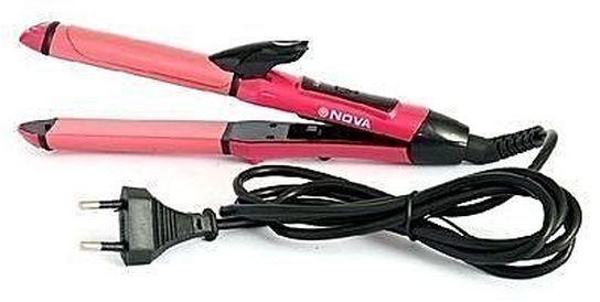 Nova 2 In 1 Hair Straightener And Curler