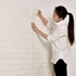 White Pe Foam 3d Self Adhesive Wallpaper Sticker Extra Large