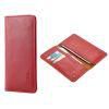 Floveme Samsung S7 Edge Magnetic Lock Leather Wallet Card Holder Phone Case Cover Red