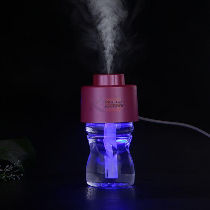 Luminous Water Bottles Humidifier Air Purifier USB Mist Maker Car Office Necessary