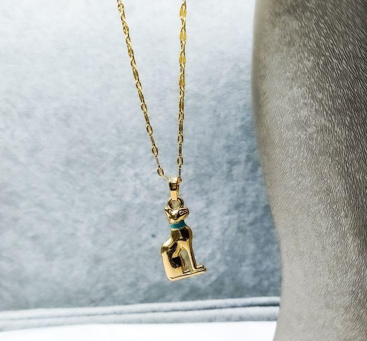 Pharaonic Necklace Gold-plated