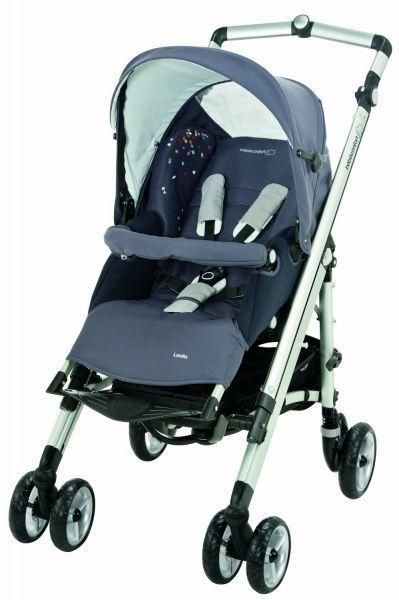 Bebe Confort Grey Loola Up Full Stroller - Confetti- Babystore.ae