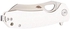 Honeybadger Honey Badger Wharncleaver Camping Knife with Left/Right Hand Pocket Clip, White Medium, M HB1067