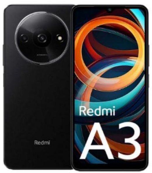 XIAOMI Redmi A3, 6.71" Display 4GB RAM + 128GB, 5000mAh (Dual SIM) Black