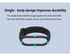 Replacement Silicone Strap For Xiaomi Mi Band 3/4/5/6 Red