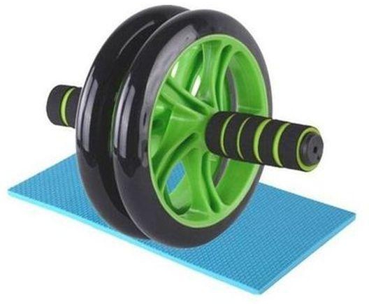 Abs Roller Workout Arm And Waist Fitness Exerciser Wheel (Free Knee Mat)