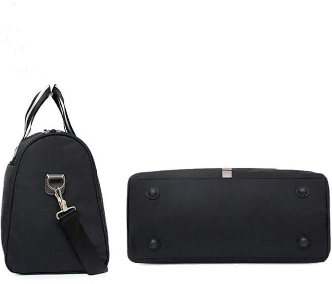 Elegant TravelHand Bag-Black-SIZE 20