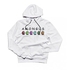 Among Us Game Graphic Detail Hoodie White