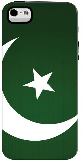 Stylizedd Apple iPhone 5/5S 5S Premium Dual Layer Tough case cover Matte Finish - Flag of Pakistan