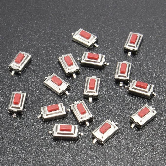 Universal 15PCS DC 12V 2 Pins Tact Tactile Push Button Momentary SMD SMT Switch 3x6x2.5mm