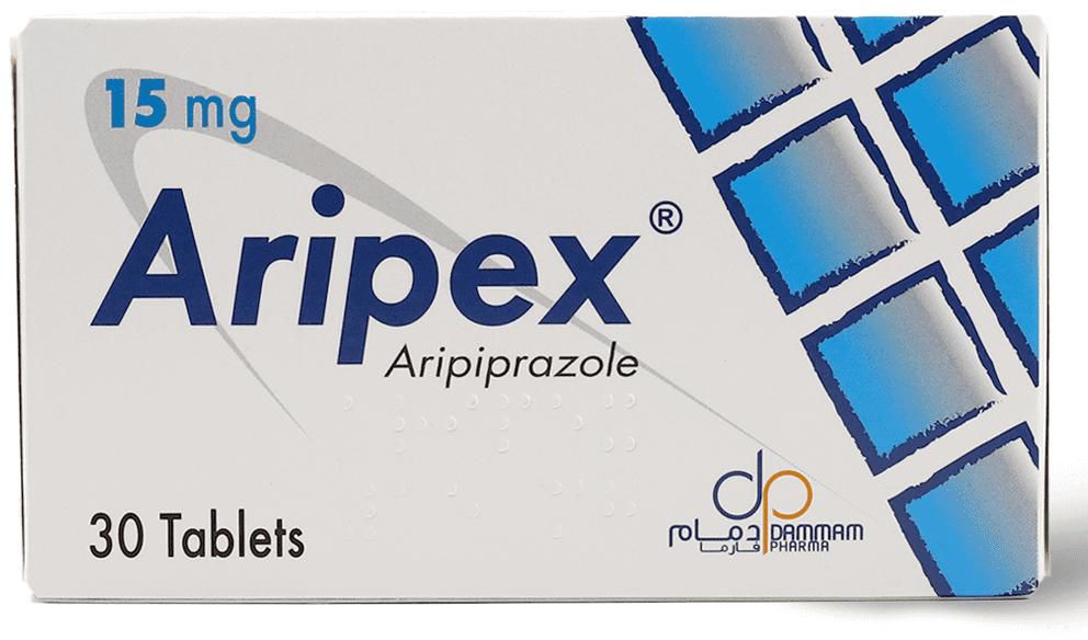 Aripex 15 Mg, Antipsychotic - 30 Tablets