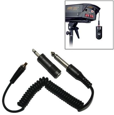 Generic YONGNUO LS-PC635 Connector / Sync Cable For Yongnuo RF603 & Studio Flash / Strobes(Black)