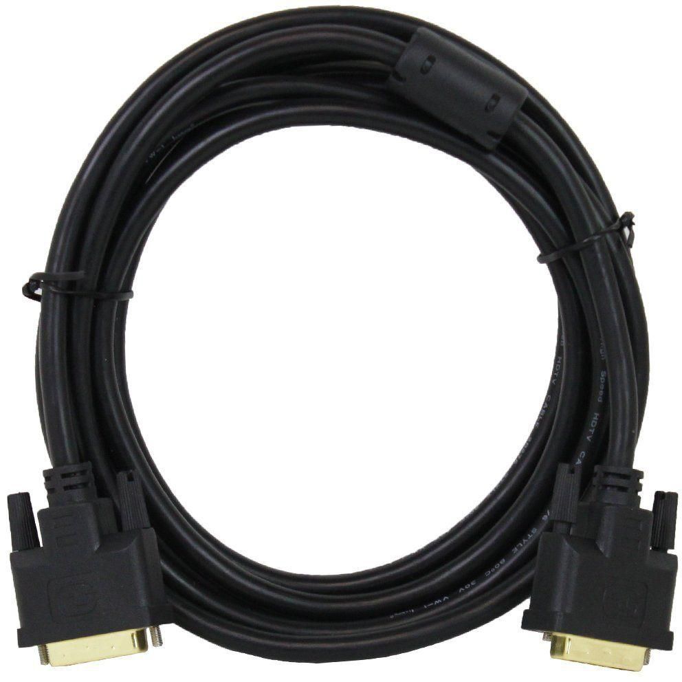 DVI-D Dual Link 24 1 Pin Male to Male PC Cable 3 Meters