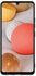 غطاء حماية واق لهاتف سامسونج جالاكسي A42/M42 5G بطبعة قلب يحيط به الشرر وكلمة "Love " متعدد الألوان