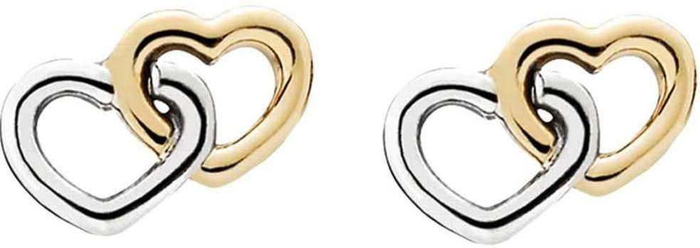 Dem smart Plante Pandora 925 Sterling Silver Interlocked Heart Stud Earrings - 290567 price  from souq in UAE - Yaoota!