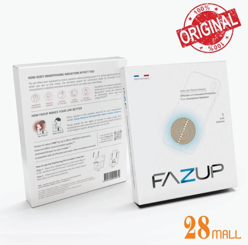 FAZUP Anti-Radiation Patch for Mobile Phones France