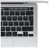 Apple MacBook Pro 13-inch (2020) - Apple M1 Chip / 8GB RAM / 256GB SSD / 8-core GPU / macOS Big Sur / English & Arabic Keyboard / Silver / Middle East Version - [MYDA2AB/A]
