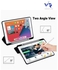 Protective Smart Folio Flip Case Cover For Apple Ipad 10.2 (2021) Multicolor Design Multicolour