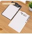 Multifunctional Clipboard with Binder Calculator Writing Pad Pen Slot & Scale for A4 Paper File Suitable for Student Office Business File