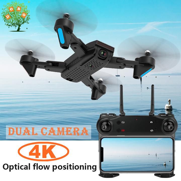 Fold SG700 Aerial Drone Optical Flow RC Quadcopter UHD 4CH 1 Key Return