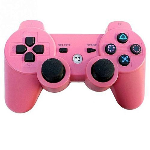 Generic Bluetooth Wireless Joystick Gamepad Controller for PS3 - Pink