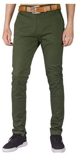 Fashion Hard Khaki Trouser Casual- Jungle Green