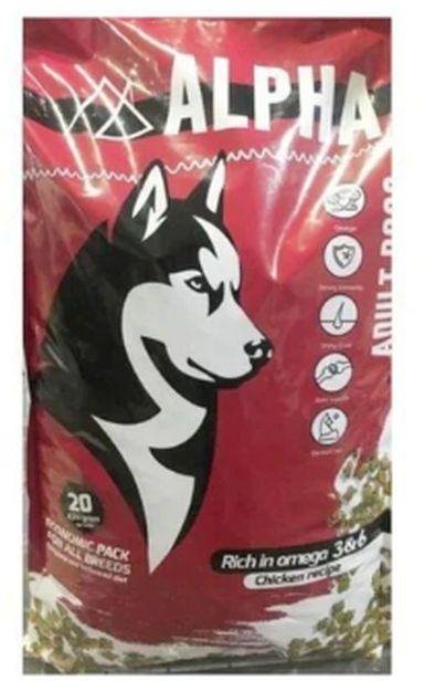 Alpha Dry Food For Dogs 20Kg