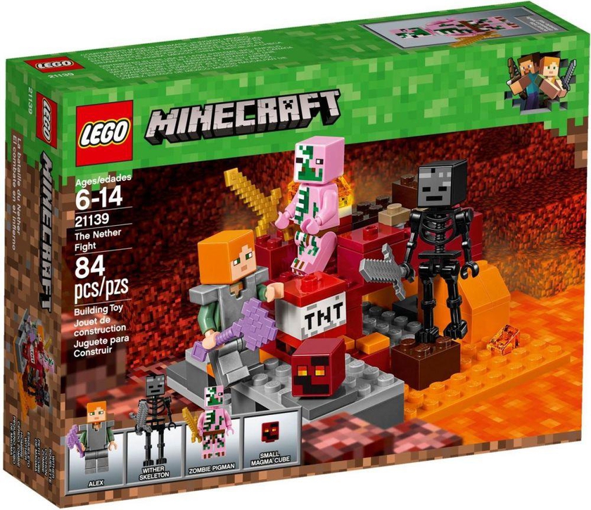 LEGO MINECRAFT The Nether Fight 21139