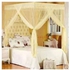 Fashion Mosquito Net with Metallic Stand 4 by 6 - Cream cream normal