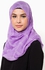 Qaseh Long Shawl Tudung Hijab Muslimah Fashion (Purple)