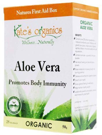 Kate'S Organic Aloe Vera Tea Bags - 50g