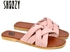 Shoozy Flat Slippers - Pink