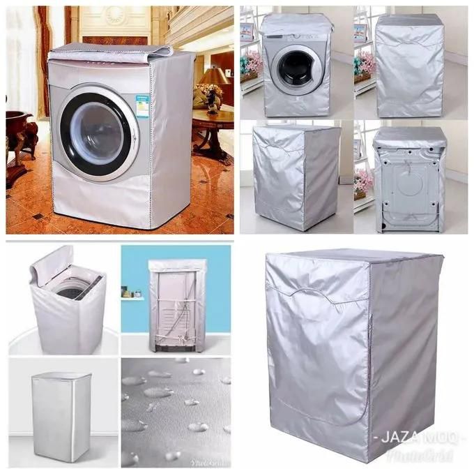Generic Front Load Washing Machine Cover Silver