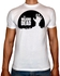 Fast Print The Walking Dead Round Neck T-Shirt for Men - White