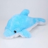 FSGS Ice Blue Stuffed Cute Flashing Dolphin Plush Doll Toy Birthday Christmas Gift For Baby 101070