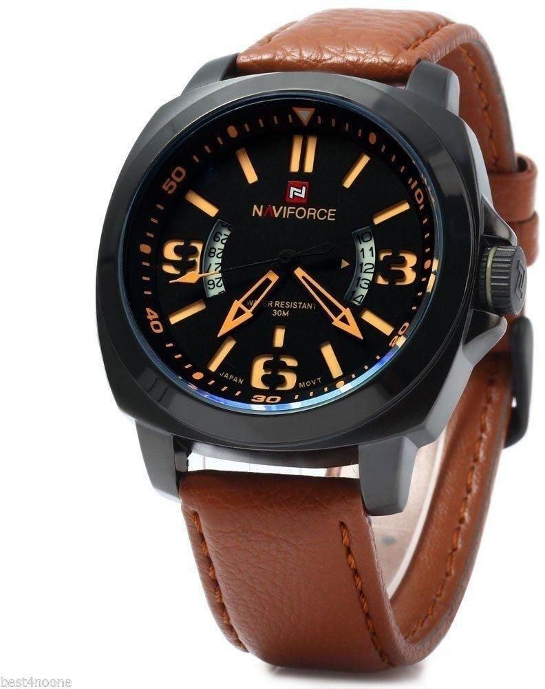 Naviforce Casual Watch For Men Analog Leather - NF9062M