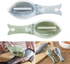 Fish Peeler With Plastic Bag For Waste