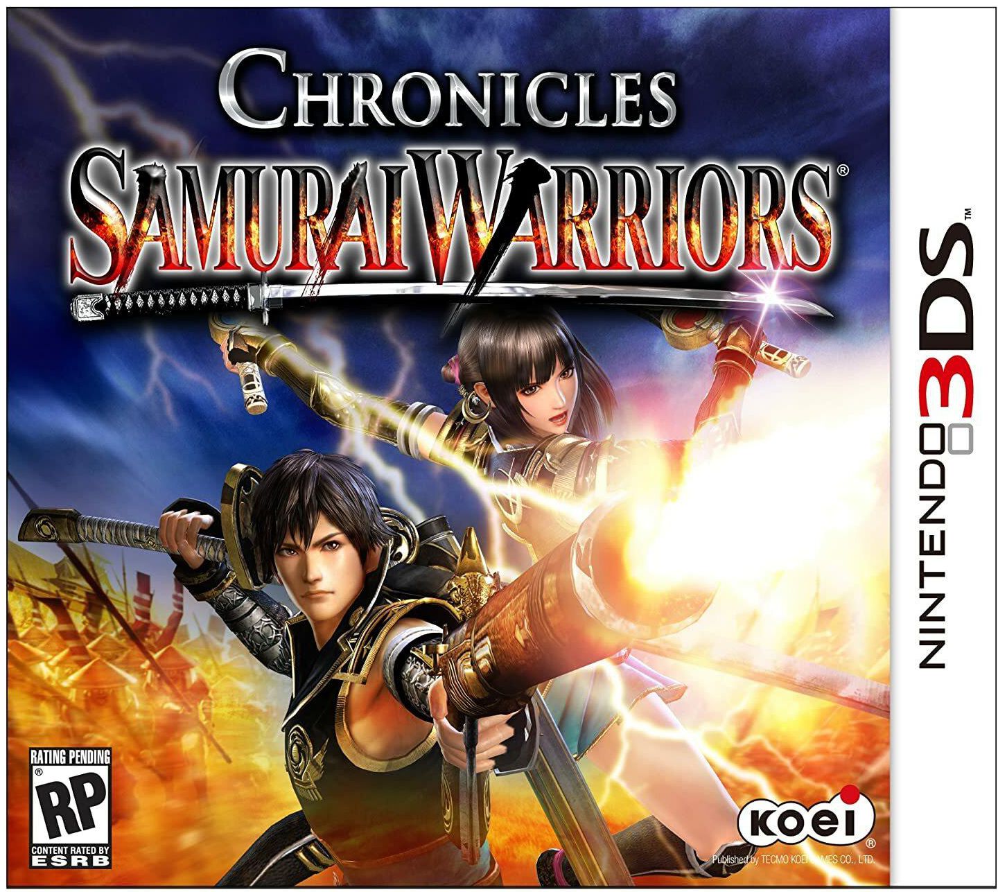 Nintendo 3DS-Samurai Warriors Chronicles Ntsc