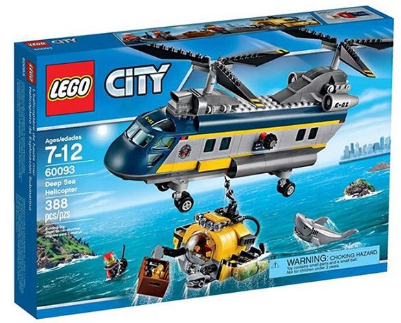 Lego City Deep Sea Helicopter