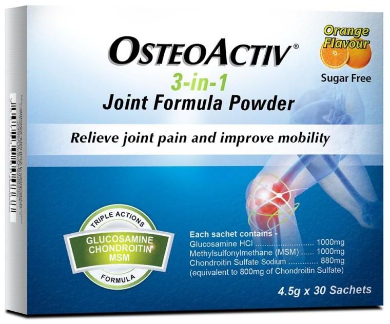 Osteoactiv 3-in-1 Joint Formula Powder 30's