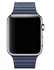 Generic Leatherloop Brand For Apple Smart Watch With Magnet 42 Mm – Dark Blue