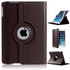 360 DEGREE ROTATING BROWN LEATHER  CASE COVER STAND FOR APPLE iPAD 2 3 4 BROWN
