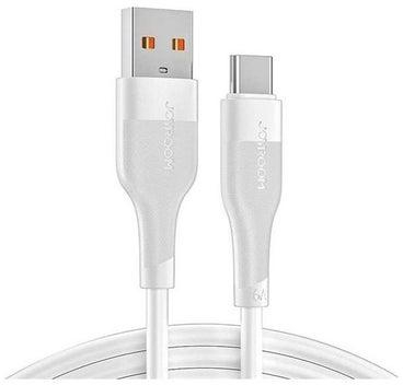 Joyroom USB to USB-C Cable, 1 Meter, White - S-1060M12