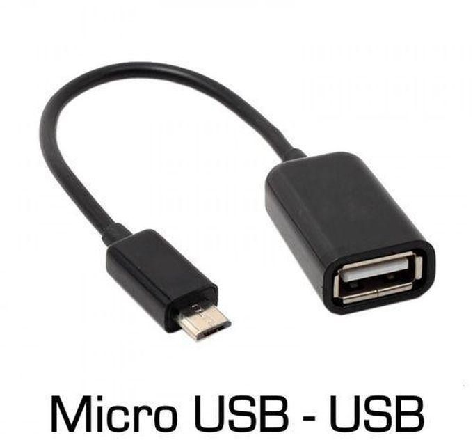 Micro USB Male To USB A Female Adapter Connector USB 2.0 Micro USB Male to USB Female OTG Adapter