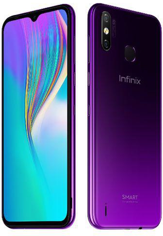 Infinix X653C Smart 4 - 6.6-inch 32GB/2GB Dual SIM 4G Mobile Phone - Cosmic Purple