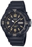 Casio Watch For Men MRW-200H-1B3VDF Analog Resin Band Black