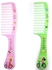 Plastic Flat Hair,Comb HairStyling Comb Multicolor,1Pcs,8018