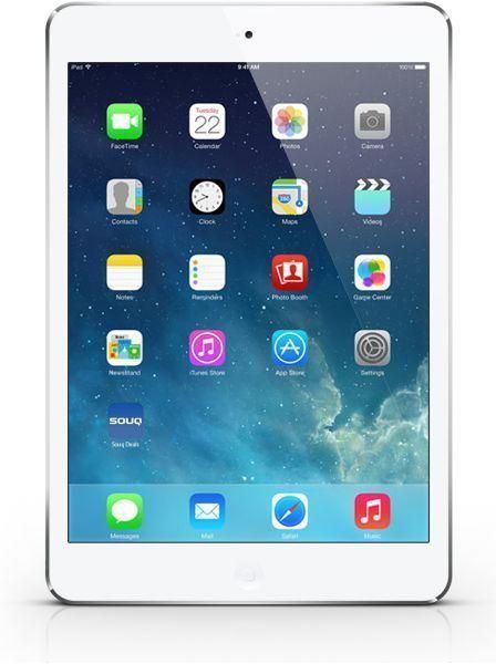 Apple iPad Mini 2 with Facetime Tablet - 7.9 Inch, 32GB, 4G LTE, White & Silver