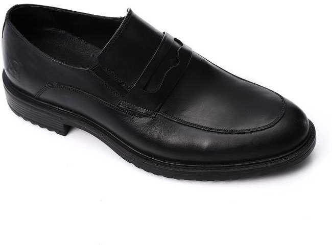 Abo Halaka Classic Shoes Genuine Leather Black Rubber